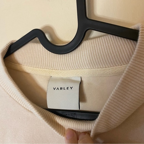 VARLEY Edith Ribbed Pique Sweater - Picture 13 of 13